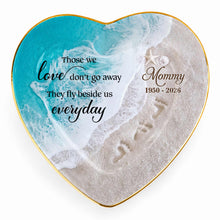 Load image into Gallery viewer, Personalized Heart Jewelry Dish Custom Name Gift for Mom