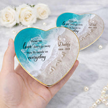 Load image into Gallery viewer, Personalized Heart Jewelry Dish Custom Name Gift for Mom