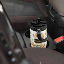 Load image into Gallery viewer, Personalized 30oz Mahjong Tumbler with Handle Gift for Game Lovers