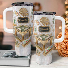 Load image into Gallery viewer, Personalized 40oz Stainless Steel Tumbler Custom Name Gift for Game Lovers