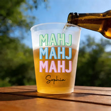 Load image into Gallery viewer, Personalized Frosted Cups Custom Game Night Gift for Friends