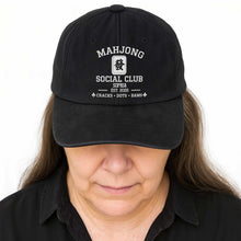 Load image into Gallery viewer, Personalized Washed Denim Cap Custom Name Game Lover Gift