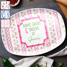 Load image into Gallery viewer, Personalized Custom Plate for Game Night Treats - Unique Gift