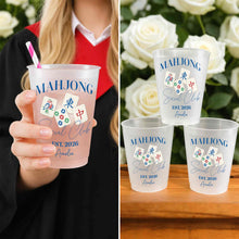 Load image into Gallery viewer, Personalized Frosted Cups Custom Design Mahjong Gift for Friends