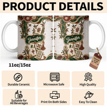 Load image into Gallery viewer, Personalized Mahjong Tile Coffee Mug Custom Name Gift for Mom