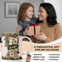 Load image into Gallery viewer, Personalized Mahjong Tile Coffee Mug Custom Name Gift for Mom