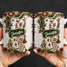 Load image into Gallery viewer, Personalized Mahjong Tile Coffee Mug Custom Name Gift for Mom
