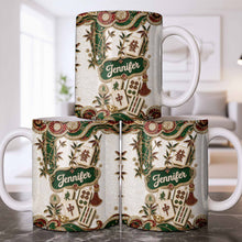 Load image into Gallery viewer, Personalized Mahjong Tile Coffee Mug Custom Name Gift for Mom