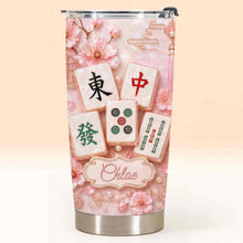 Load image into Gallery viewer, Personalized Cherry Blossom Tumbler Custom Name 20oz Gift for Mom