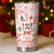 Load image into Gallery viewer, Personalized Cherry Blossom Tumbler Custom Name 20oz Gift for Mom