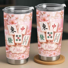 Load image into Gallery viewer, Personalized Cherry Blossom Tumbler Custom Name 20oz Gift for Mom