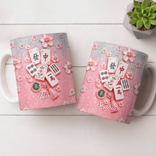 Load image into Gallery viewer, Personalized Mahjong Tiles Coffee Mug Custom Gift for Mom