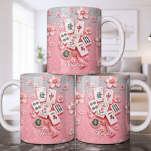 Load image into Gallery viewer, Personalized Mahjong Tiles Coffee Mug Custom Gift for Mom