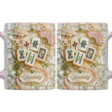 Load image into Gallery viewer, Personalized Mahjong Lovers Accent Mug Custom Gift for Gamers