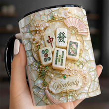 Load image into Gallery viewer, Personalized Mahjong Lovers Accent Mug Custom Gift for Gamers
