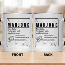Load image into Gallery viewer, Personalized Mahjong Accent Mug Custom Gift for Friends