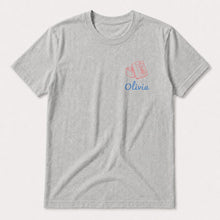 Load image into Gallery viewer, Personalized Game Night T-Shirt Custom Name Mahjong Design