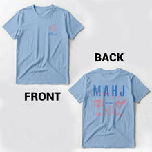 Load image into Gallery viewer, Personalized Game Night T-Shirt Custom Name Mahjong Design