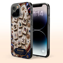 Load image into Gallery viewer, Personalized Clear Phone Case 4th of July Freedom Design