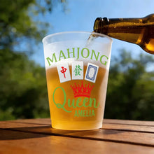 Load image into Gallery viewer, Personalized Mahjong Queen Frosted Cups Custom Design Gift