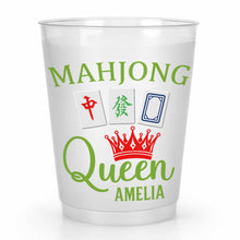 Load image into Gallery viewer, Personalized Mahjong Queen Frosted Cups Custom Design Gift