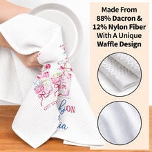 Load image into Gallery viewer, Personalized Kitchen Towel Custom Name for Game Night Enthusiasts