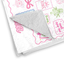 Load image into Gallery viewer, Personalized Mahjong Themed Beach Towel Custom Name Gift for Beach Lovers