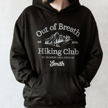 Load image into Gallery viewer, Personalized Hiking Club T-Shirt Hoodie Custom Gift for Him/Her