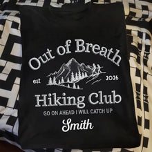 Load image into Gallery viewer, Personalized Hiking Club T-Shirt Hoodie Custom Gift for Him/Her