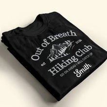 Load image into Gallery viewer, Personalized Hiking Club T-Shirt Hoodie Custom Gift for Him/Her