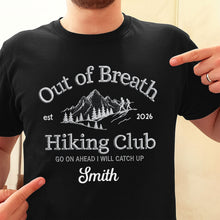 Load image into Gallery viewer, Personalized Hiking Club T-Shirt Hoodie Custom Gift for Him/Her