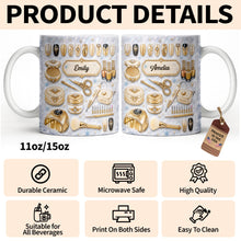 Load image into Gallery viewer, Personalized Glamorous Nail Artist Mug Custom Gift for Her