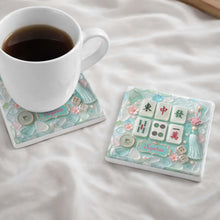 Load image into Gallery viewer, Personalized Square Ceramic Coaster Custom Name Gift for Hobbyists