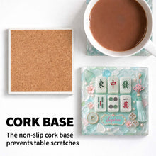 Load image into Gallery viewer, Personalized Square Ceramic Coaster Custom Name Gift for Hobbyists