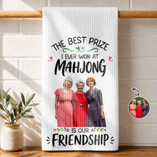 Load image into Gallery viewer, Personalized Photo Kitchen Towel Custom Gift for Besties