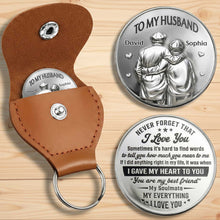 Load image into Gallery viewer, Personalized Pocket Hug Custom Message Gift for Husband