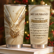 Load image into Gallery viewer, Personalized 20oz Stainless Steel Tumbler Gift for Husband