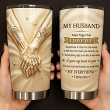 Load image into Gallery viewer, Personalized 20oz Stainless Steel Tumbler Gift for Husband