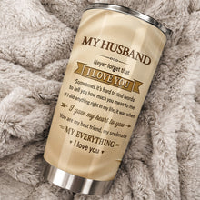 Load image into Gallery viewer, Personalized 20oz Stainless Steel Tumbler Gift for Husband