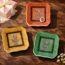 Load image into Gallery viewer, Personalized Sugar Skull Jewelry Dish Custom Name Ring Holder for Dog Lovers