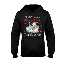 Load image into Gallery viewer, Personalized Valentine T-shirt with Mickey Mouse Design for Her