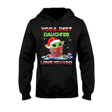 Load image into Gallery viewer, Personalized Yoda Best T-Shirt and Hoodie Christmas Gift for Dad/Mom