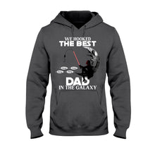 Load image into Gallery viewer, Personalized Fishing T-Shirt & Hoodie for Dad with Custom Names