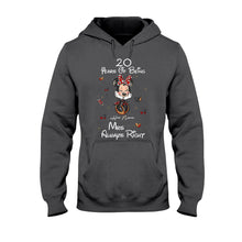 Load image into Gallery viewer, Personalized Couple T-shirt & Hoodie Custom Name Gift Idea