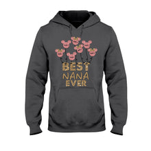 Load image into Gallery viewer, Personalized Mother's Day Mouse T-Shirt & Hoodie Gift for Nana
