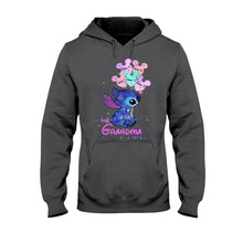 Load image into Gallery viewer, Personalized Best Grandma Ever T-shirt & Hoodie with Names for Mother's Day