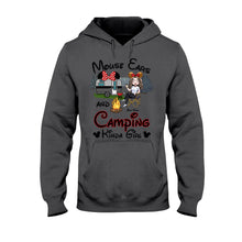 Load image into Gallery viewer, Personalized Camping Kinda Girl T-shirt Hoodie Custom Gift