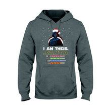 Load image into Gallery viewer, Personalized Christmas T-Shirt & Hoodie Gift for Dad - I Am Their Santa