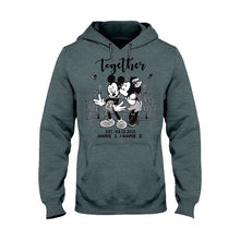 Load image into Gallery viewer, Personalized Couple Mouse T-shirt & Hoodie Gift for Anniversary