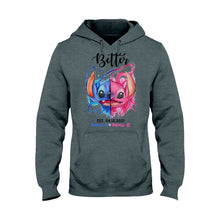 Load image into Gallery viewer, Personalized Couple Ohana T-shirts Hoodies Unique Gift Idea